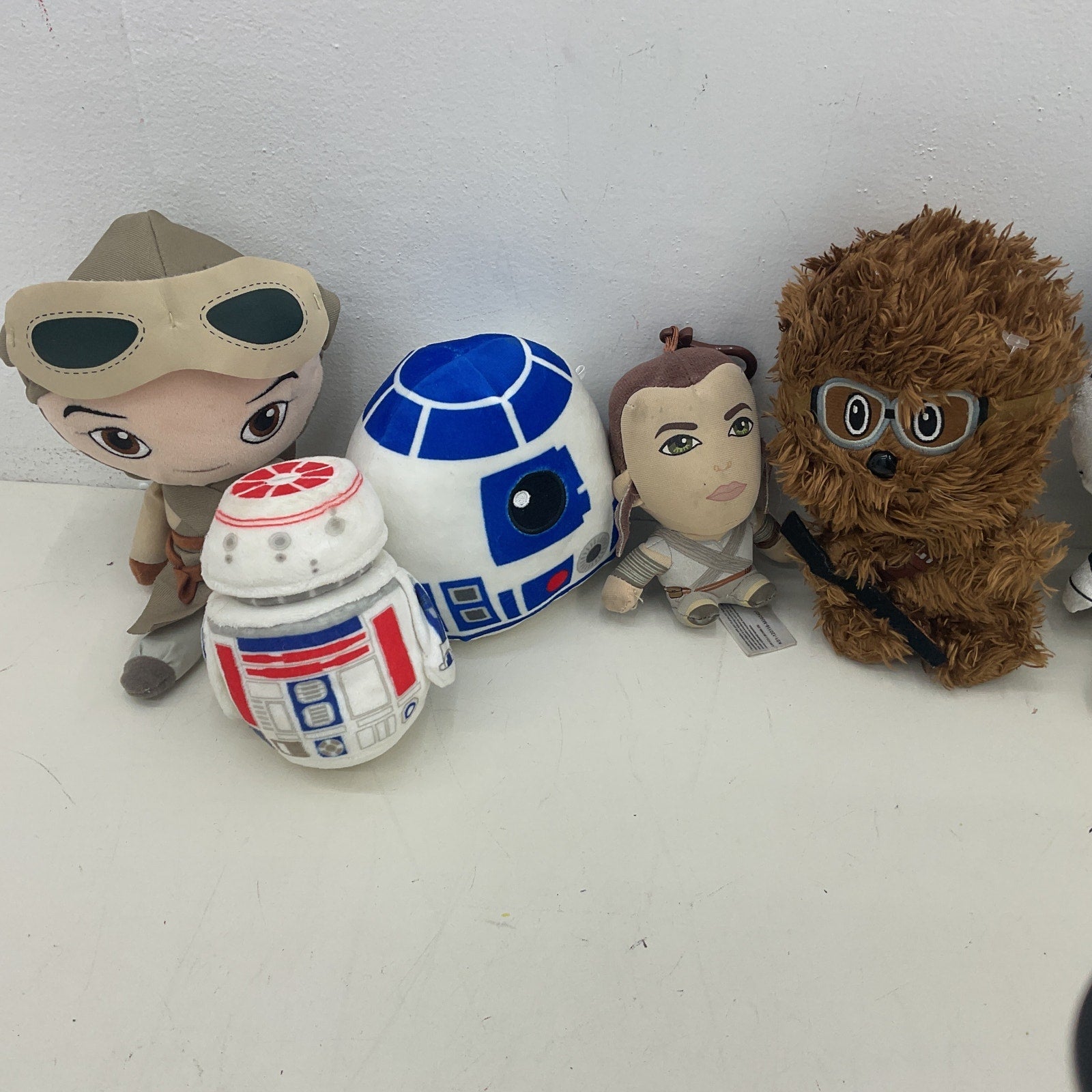 Star Wars Mixed Preowned Character Plush Dolls Stuffed Droids Yoda Chewbacca - Warehouse Toys