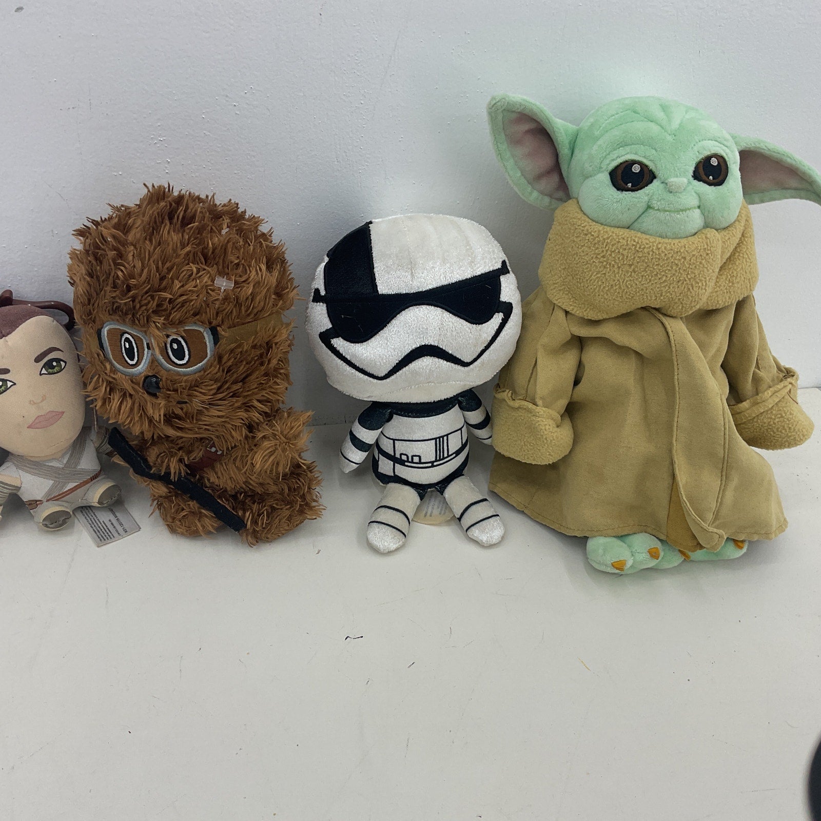 Star Wars Mixed Preowned Character Plush Dolls Stuffed Droids Yoda Chewbacca - Warehouse Toys