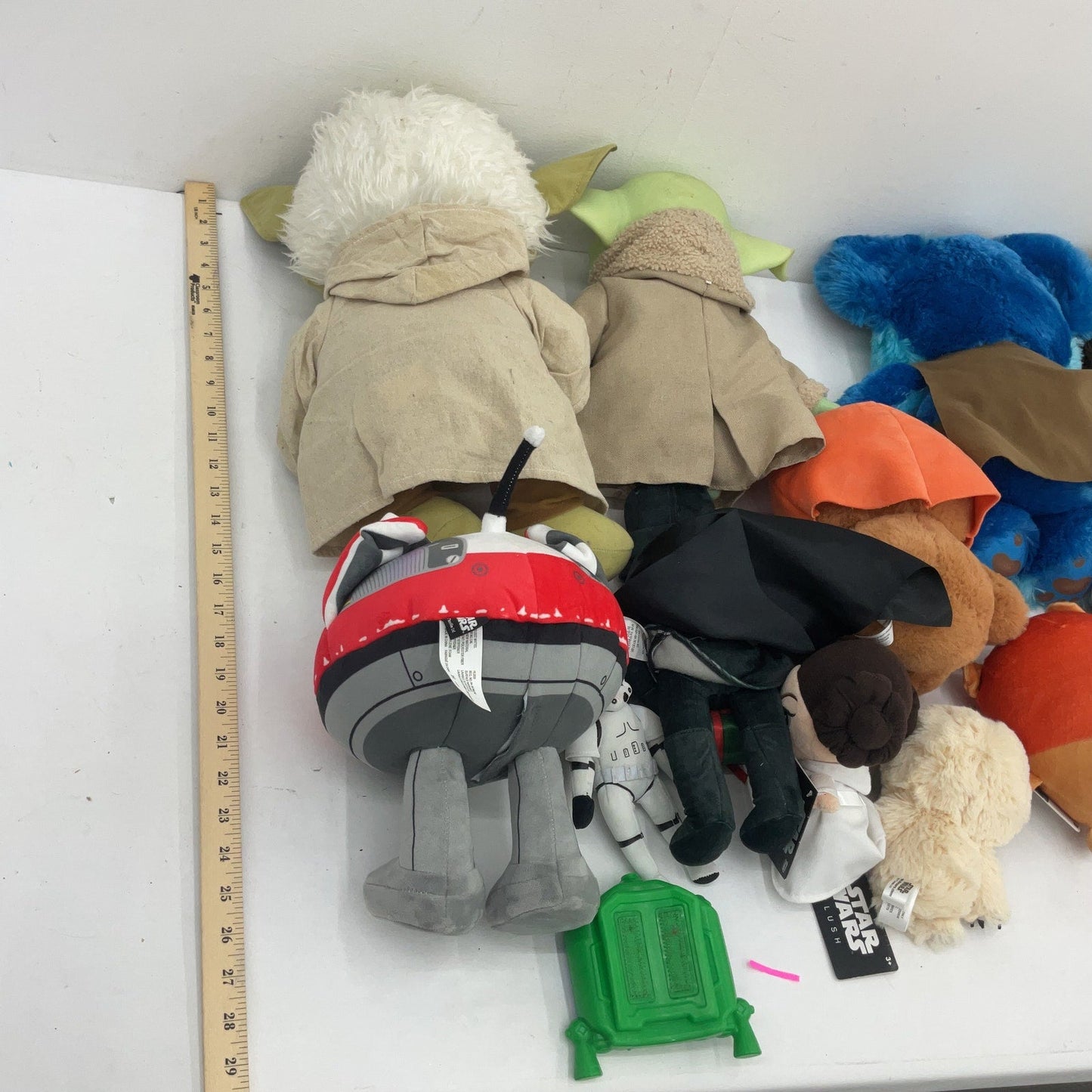 Star Wars Mixed Stuffed Animals LOT Preowned 10 lbs Baby Grogu Chewbacca Vader - Warehouse Toys