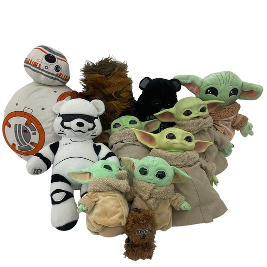 Star Wars Mixed Stuffed Animals LOT Preowned 12 lbs Stormtrooper Bear Chewy - Warehouse Toys