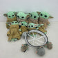 Star Wars Mixed Stuffed Animals LOT Preowned Baby Grogu Yoda & Plush Mobile - Warehouse Toys