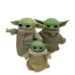 Star Wars Preowned LOT 3 Mandalorian Baby Grogu Yoda Plush Dolls Toys Figures - Warehouse Toys