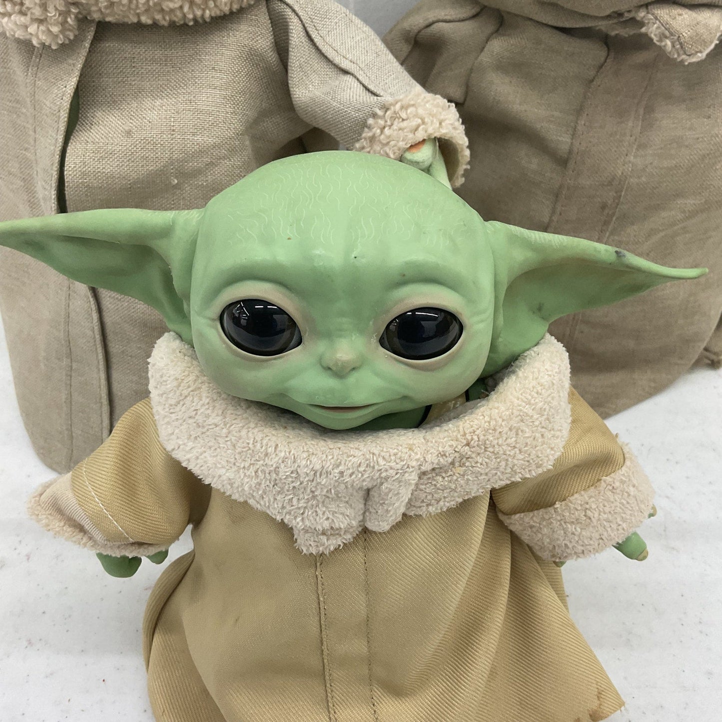 Star Wars Preowned LOT 3 Mandalorian Baby Grogu Yoda Plush Dolls Toys Figures - Warehouse Toys