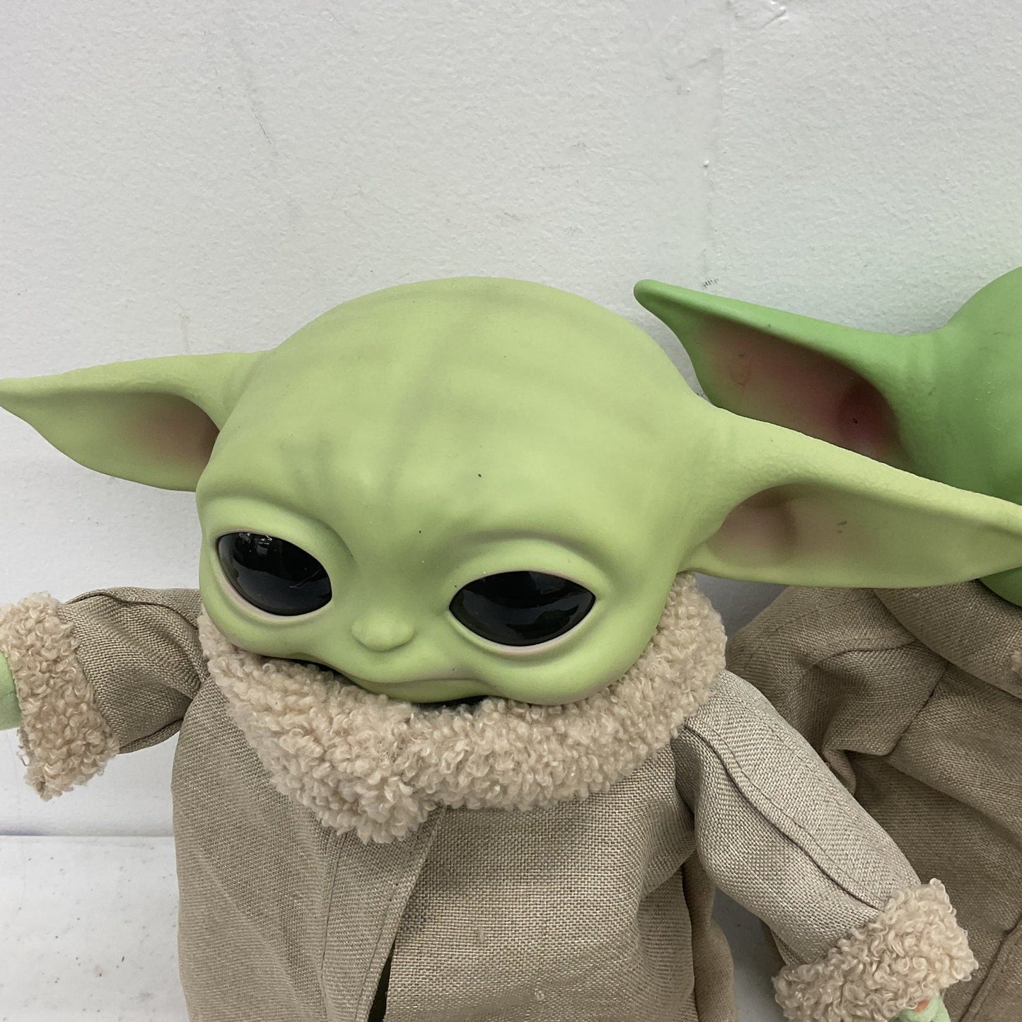 Star Wars Preowned LOT 3 Mandalorian Baby Grogu Yoda Plush Dolls Toys Figures - Warehouse Toys