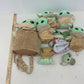 Star Wars Preowned Mandalorian Baby Grogu Yoda Plush Dolls LOT CUTE Mix! - Warehouse Toys