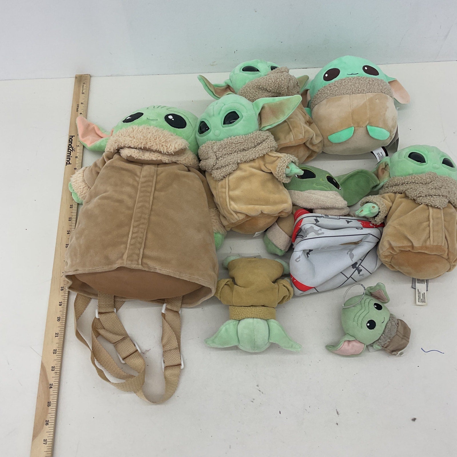 Star Wars Preowned Mandalorian Baby Grogu Yoda Plush Dolls LOT CUTE Mix! - Warehouse Toys