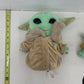 Star Wars Soft Cuddly LOT of 3 Baby Yoda Grogu Mandalorian Plush Dolls Preowned - Warehouse Toys