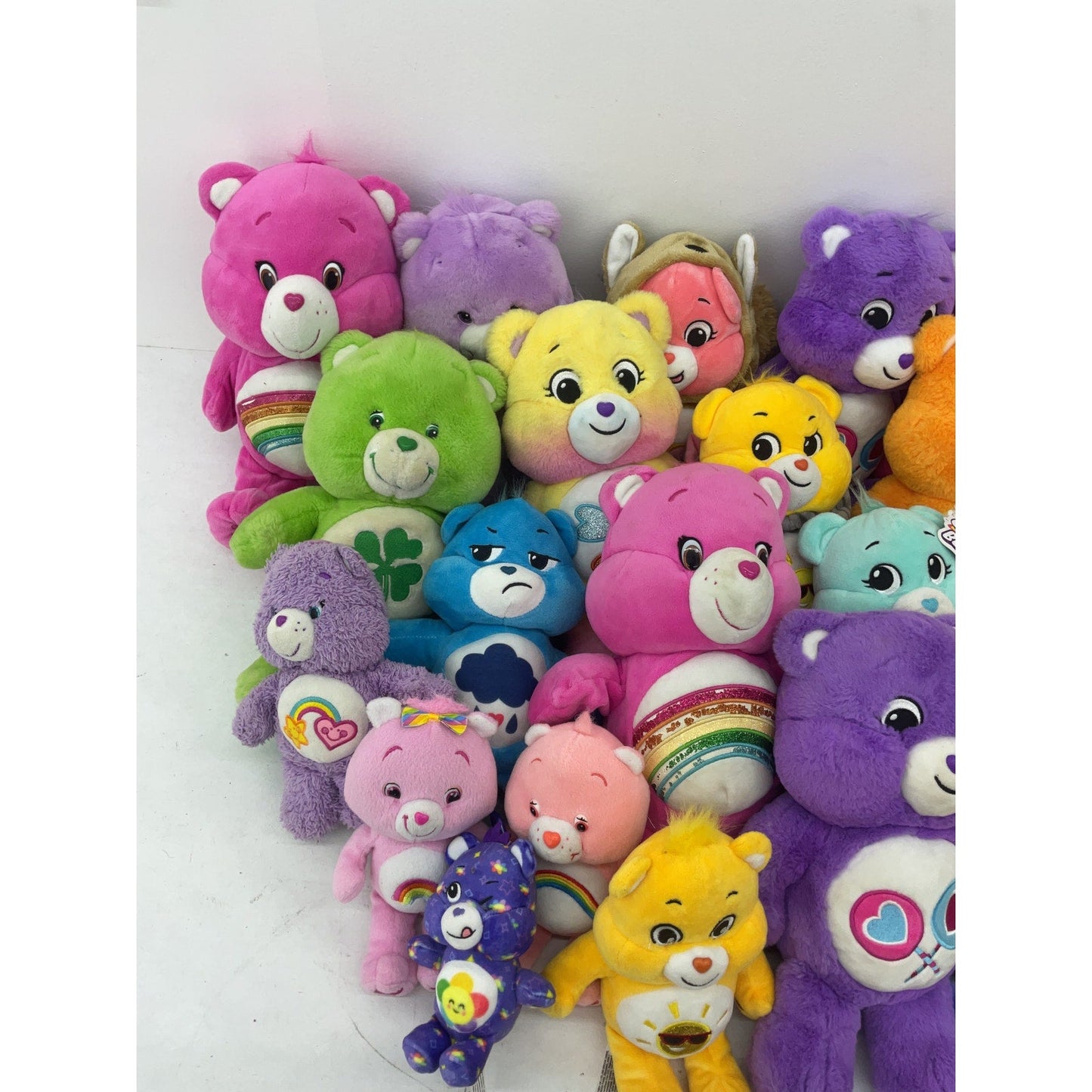 Stuffed Animals Preowned Mix LOT 12 lbs Care Bears Teddy Character Plush Dolls - Warehouse Toys