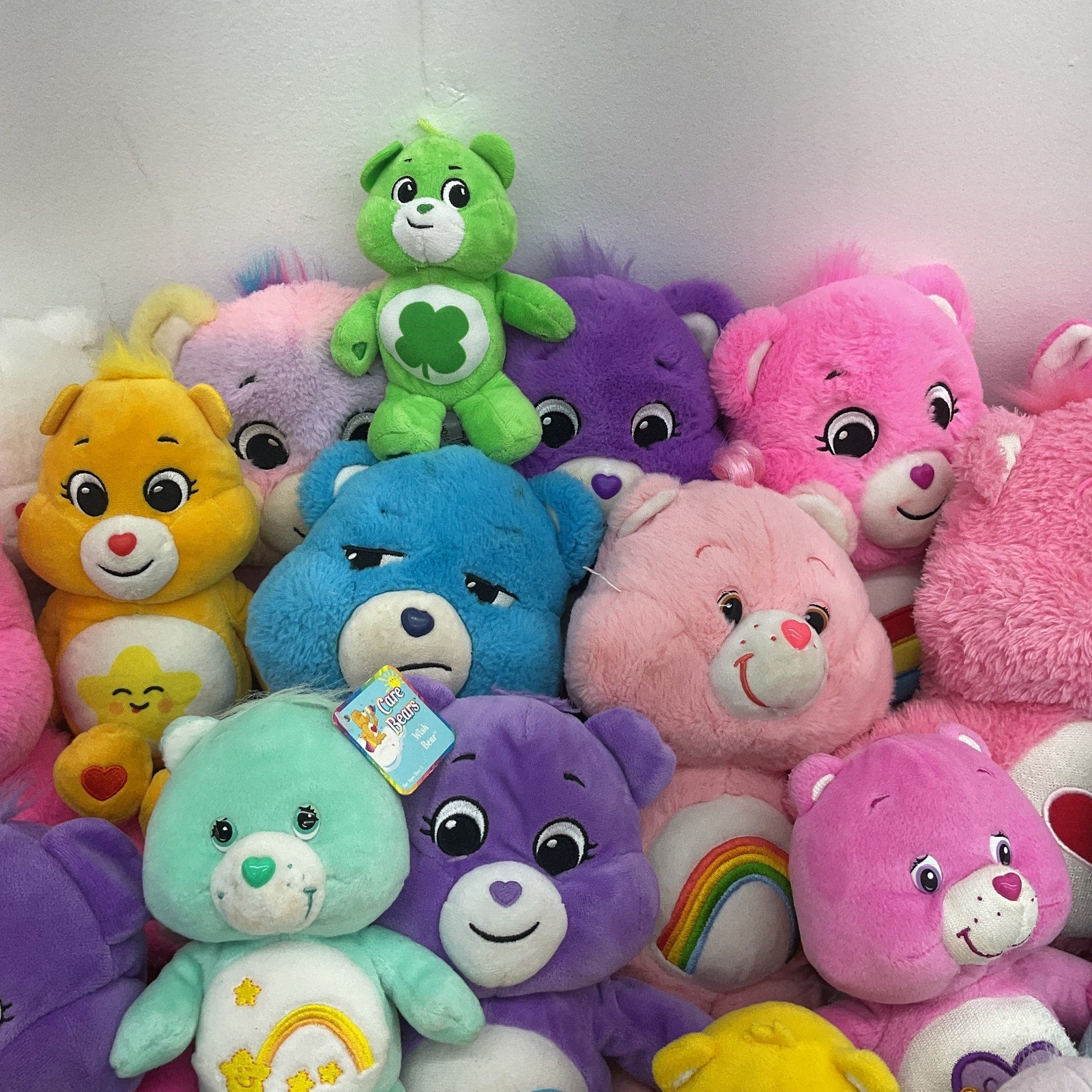 Stuffed Animals Preowned Mixed LOT 12 lbs Care Bears Plush Dolls Characters - Warehouse Toys