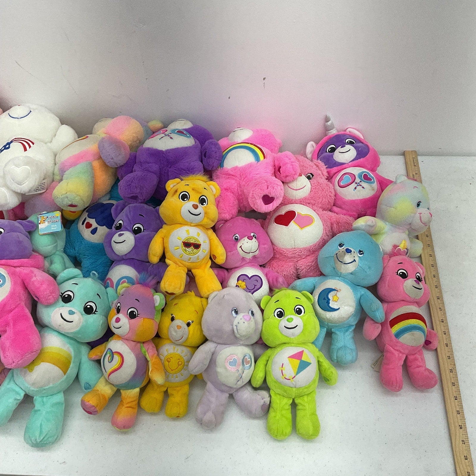 Stuffed Animals Preowned Mixed LOT 12 lbs Care Bears Plush Dolls Characters - Warehouse Toys