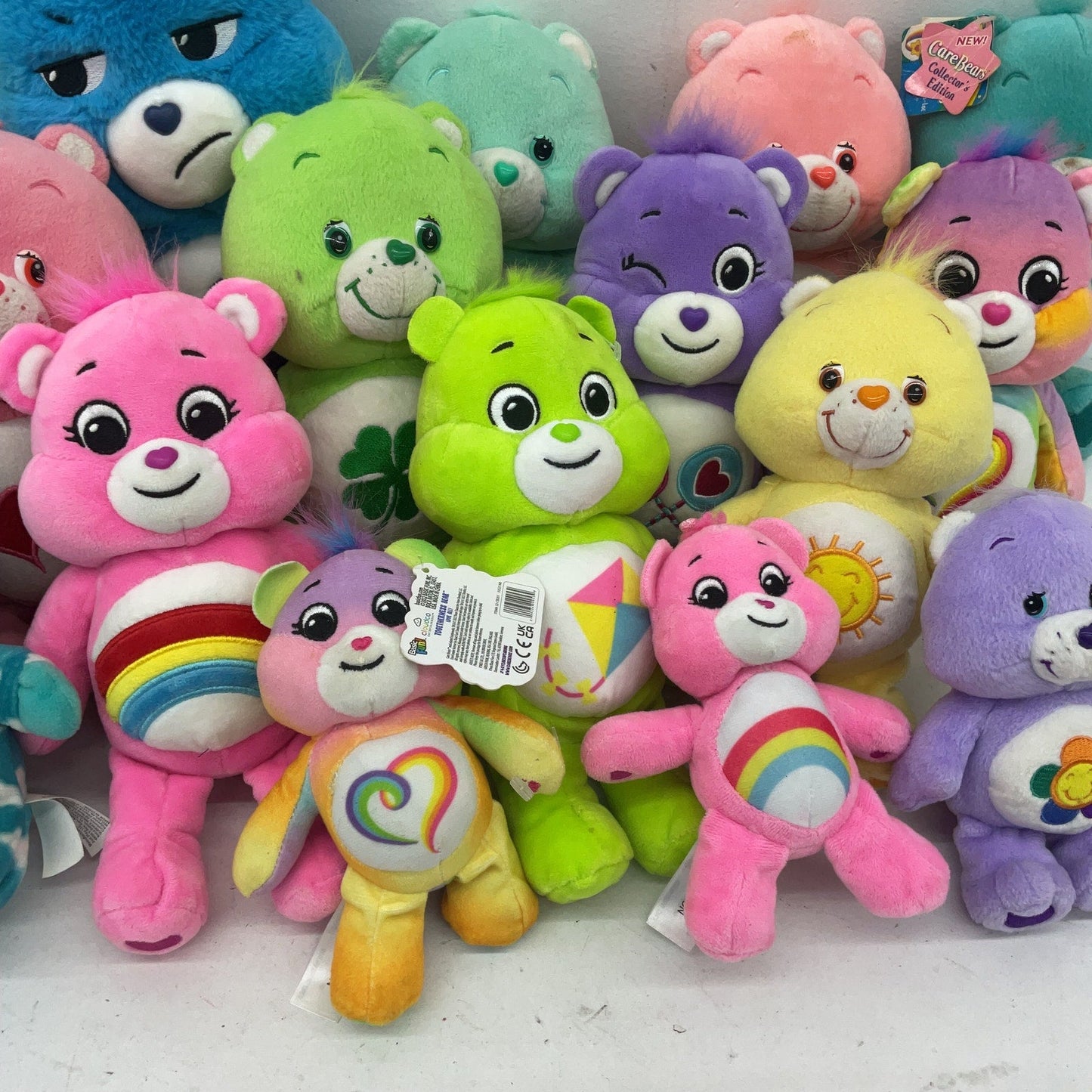 Stuffed Animals Preowned Mixed LOT 5 lbs Care Bears Character Plush Dolls Grumpy - Warehouse Toys