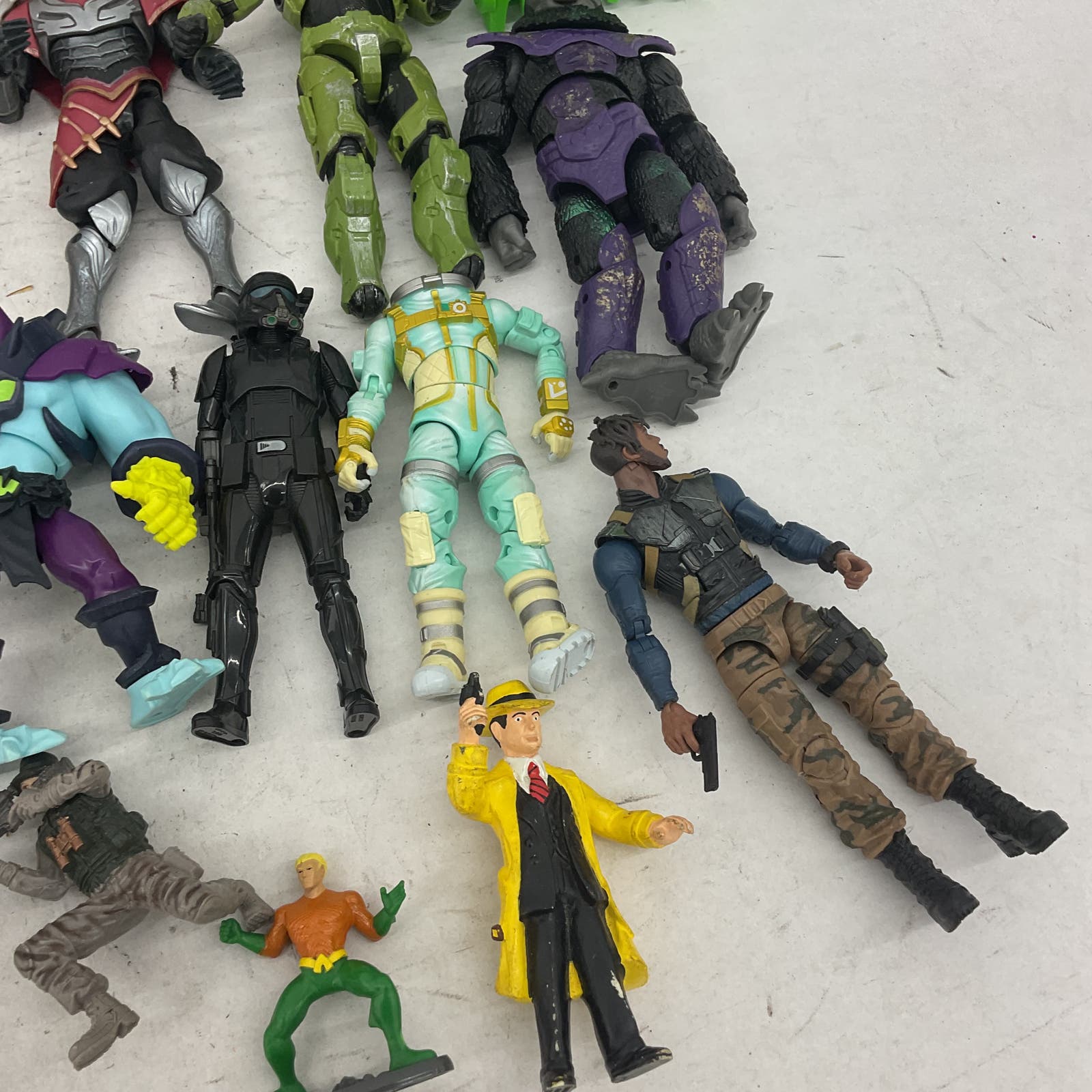 Superhero Action Figure Toy Bulk Wholesale Lot Flash Dick Tracy - Warehouse Toys