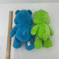 TCFC Blue Grumpy Care Bear & Good Luck Green Care Bear Plush Dolls Stuffed - Warehouse Toys