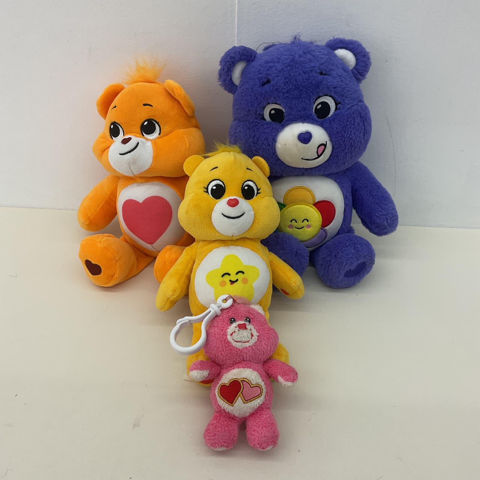 TCFC Mixed Care Bears Plush Stuffed Animals LOT Tender Heart Love A Lot Friend - Warehouse Toys