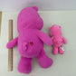 TCFC Pink Jumbo Cheer Bear & Small Cheer Bear Character Plush Dolls - Warehouse Toys