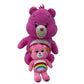 TCFC Pink Jumbo Cheer Bear & Small Cheer Bear Character Plush Dolls - Warehouse Toys