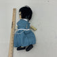 Tekky Coffin Dolls Little Girl Horror Doll in Blue Dress Halloween AS IS Used - Warehouse Toys