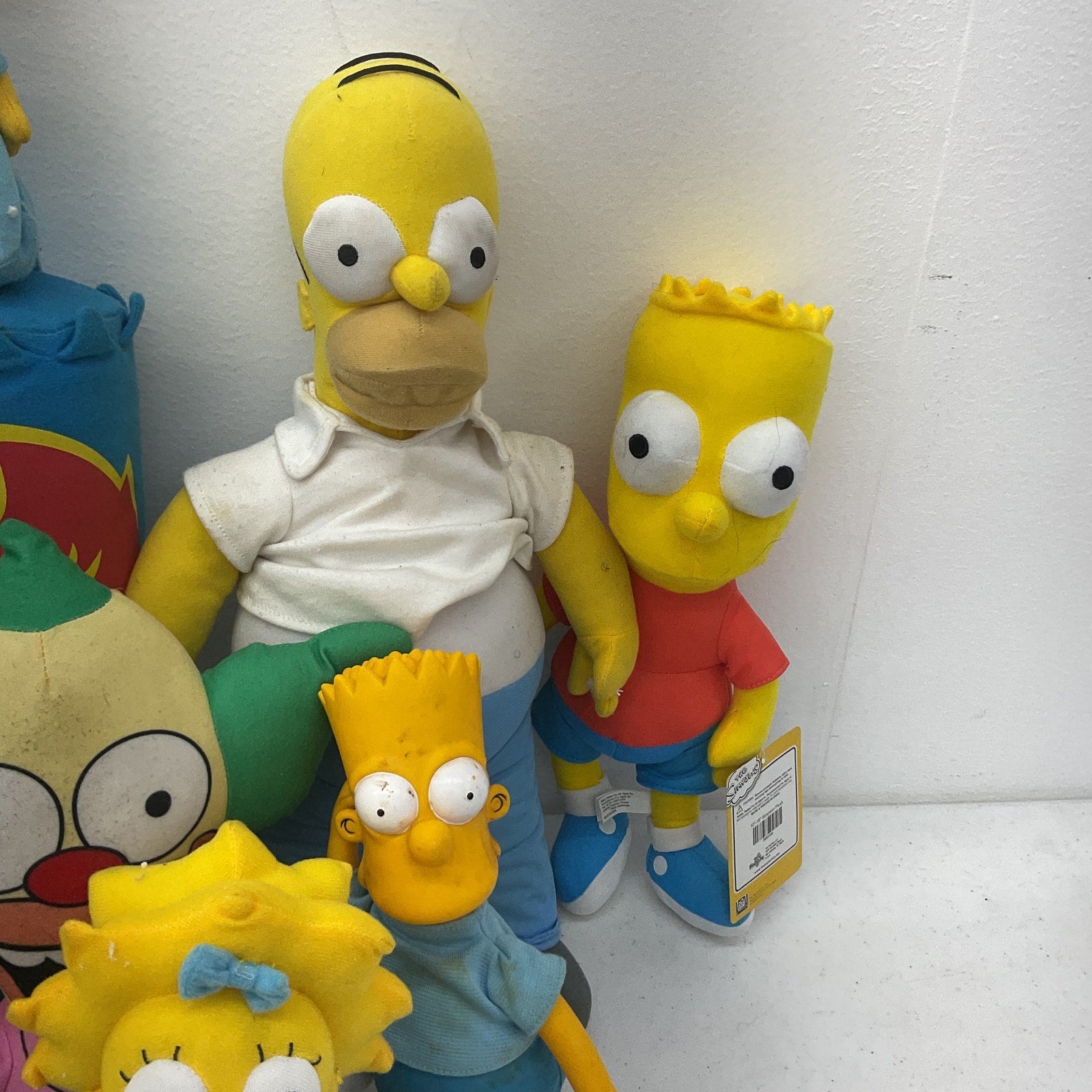 The Simpsons Bart Champion Crusty Lisa Maggie Homer Dolls - Preowned - Warehouse Toys