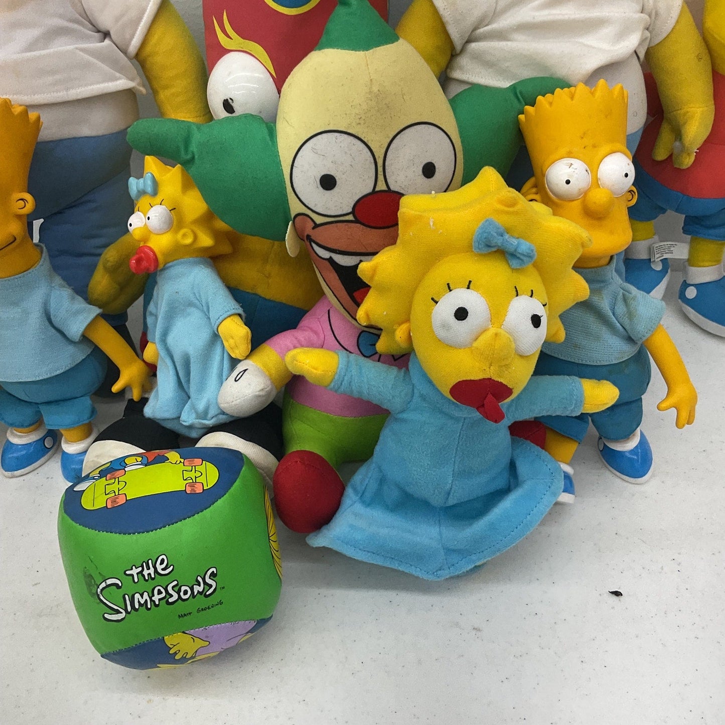 The Simpsons Bart Champion Crusty Lisa Maggie Homer Dolls - Preowned - Warehouse Toys