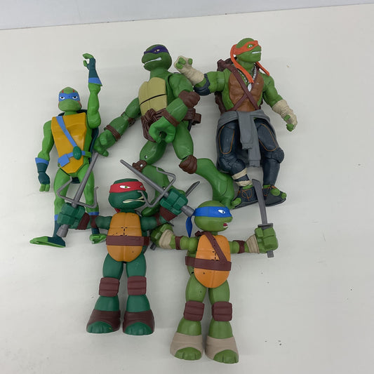 TMNT Teenage Mutant Ninja Turtles Character Action Figures Mixed LOT Leo Mikey - Warehouse Toys