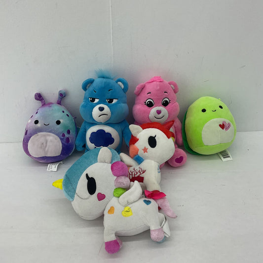 Tokidoki Squishmallows Care Bears - Multicolor Plush Toy Wholesale Lot - Warehouse Toys