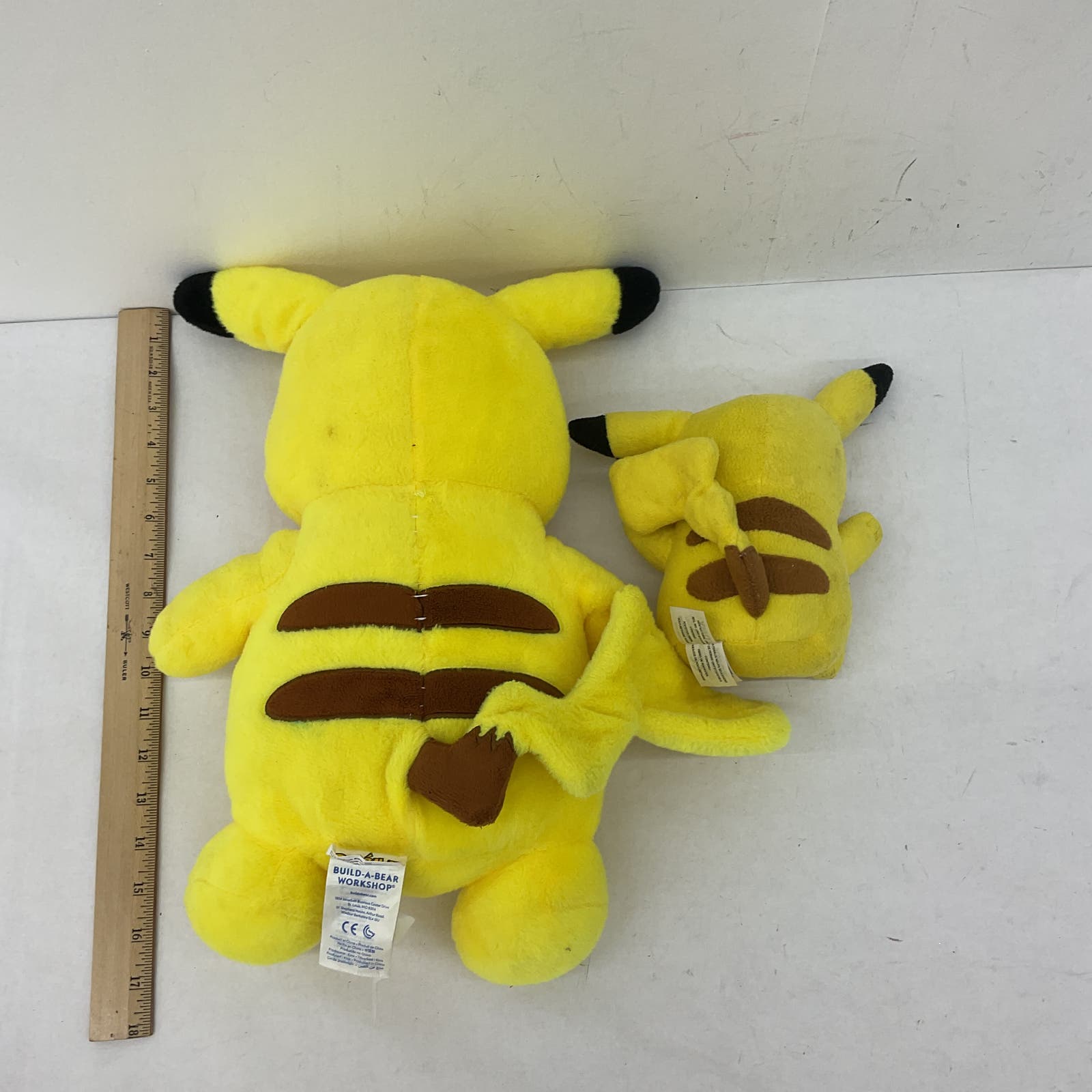 TOMY Build A Bear Pokemon Pikachu Yellow Stuffed Animals Lot