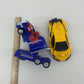 Transformers Action Figure LOT Blue & Yellow Sports Car and Semi Truck Loose - Warehouse Toys