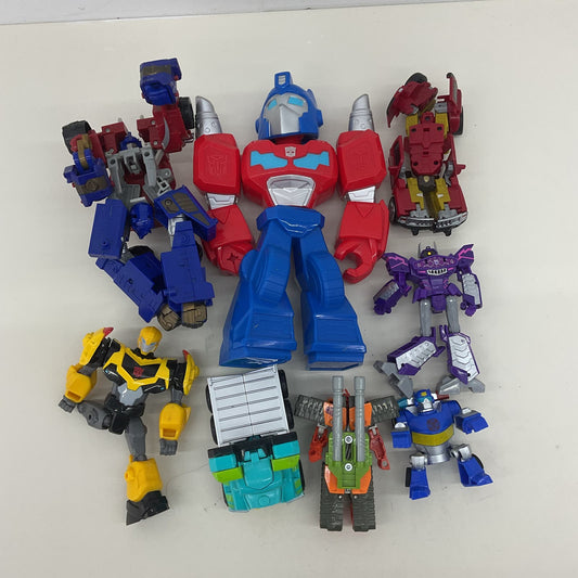 Transformers Action Figure LOT Cake Toppers Robot Figurines Toys Used Loose - Warehouse Toys