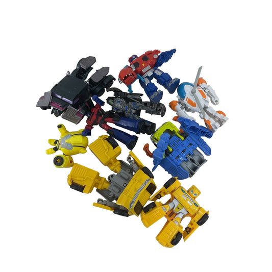 Transformers Action Figure Mixed Loose LOT Vehicles Cake Toppers Bumblebee - Warehouse Toys