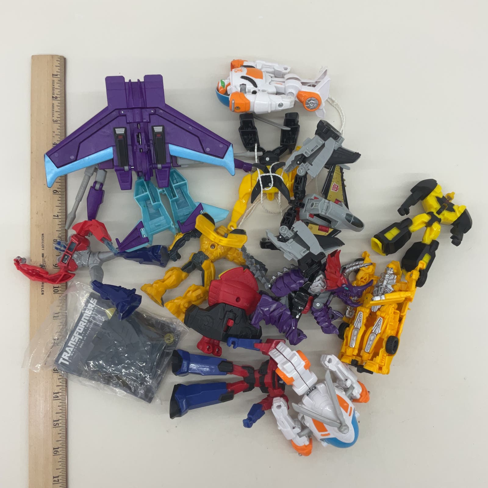 Transformers Assorted Mixed Robot Vehicle Toy Action Figures Cake Toppers Used - Warehouse Toys