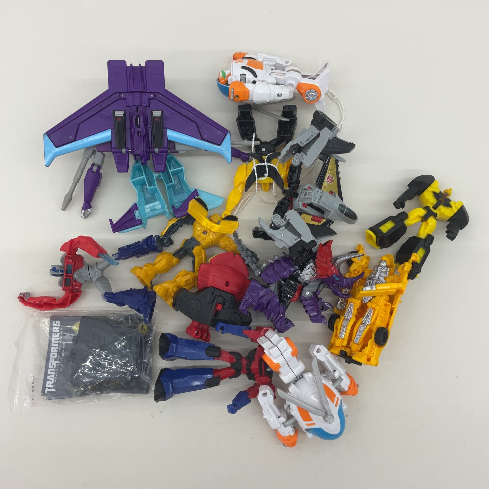 Transformers Assorted Mixed Robot Vehicle Toy Action Figures Cake Toppers Used - Warehouse Toys