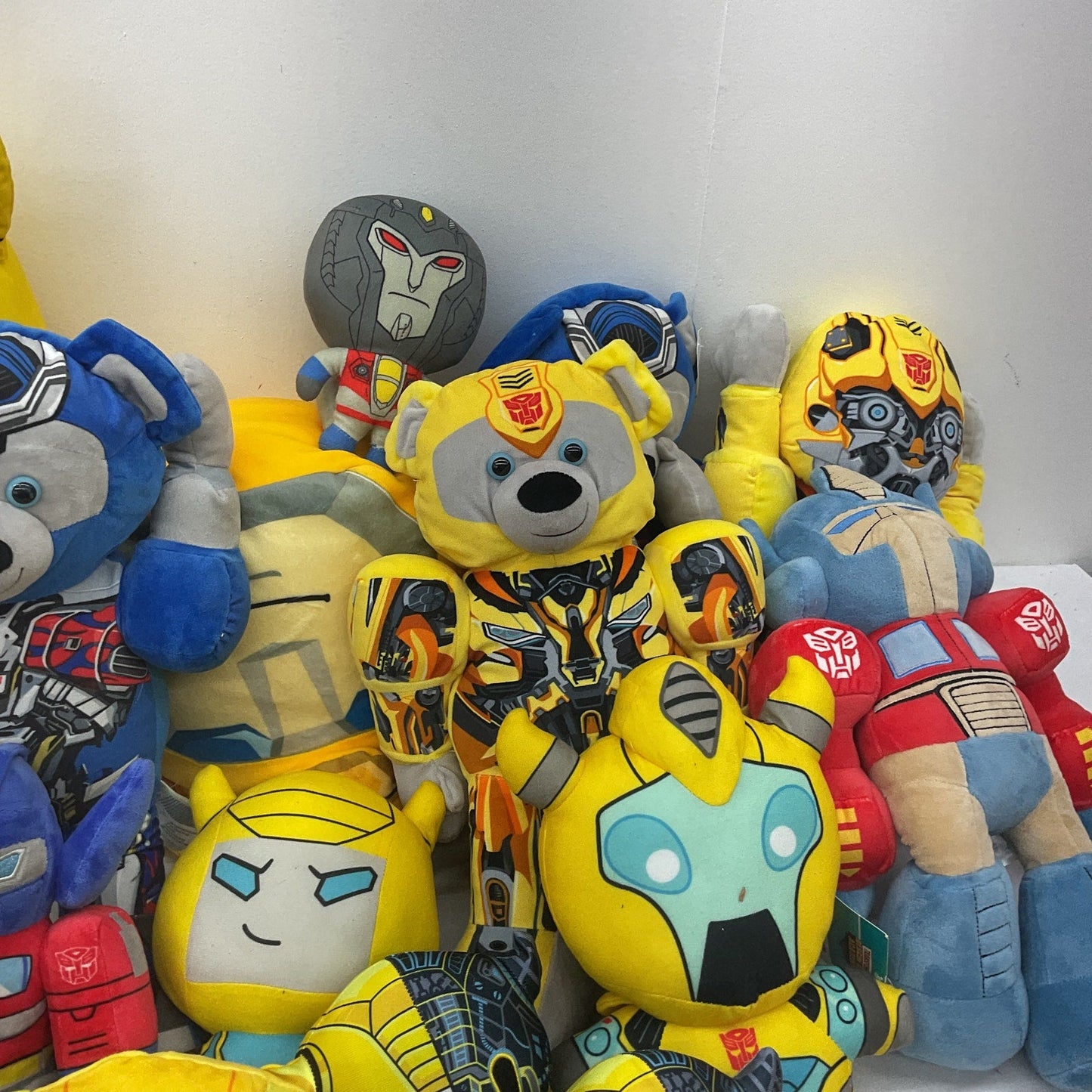 Transformers Multicolor Stuffed Toys Preowned LOT 13 lbs Mixed Bumblebee Teddy - Warehouse Toys