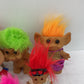 Trolls Red Green Orange Pink Figure Toy Lot Wholesale Collection - Warehouse Toys