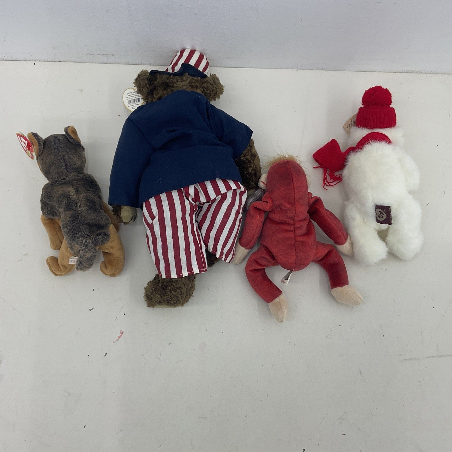 TY Beanie Babies Teddy Bear Plush Dolls Stuffed Animals Preowned LOT Mixed Toys - Warehouse Toys