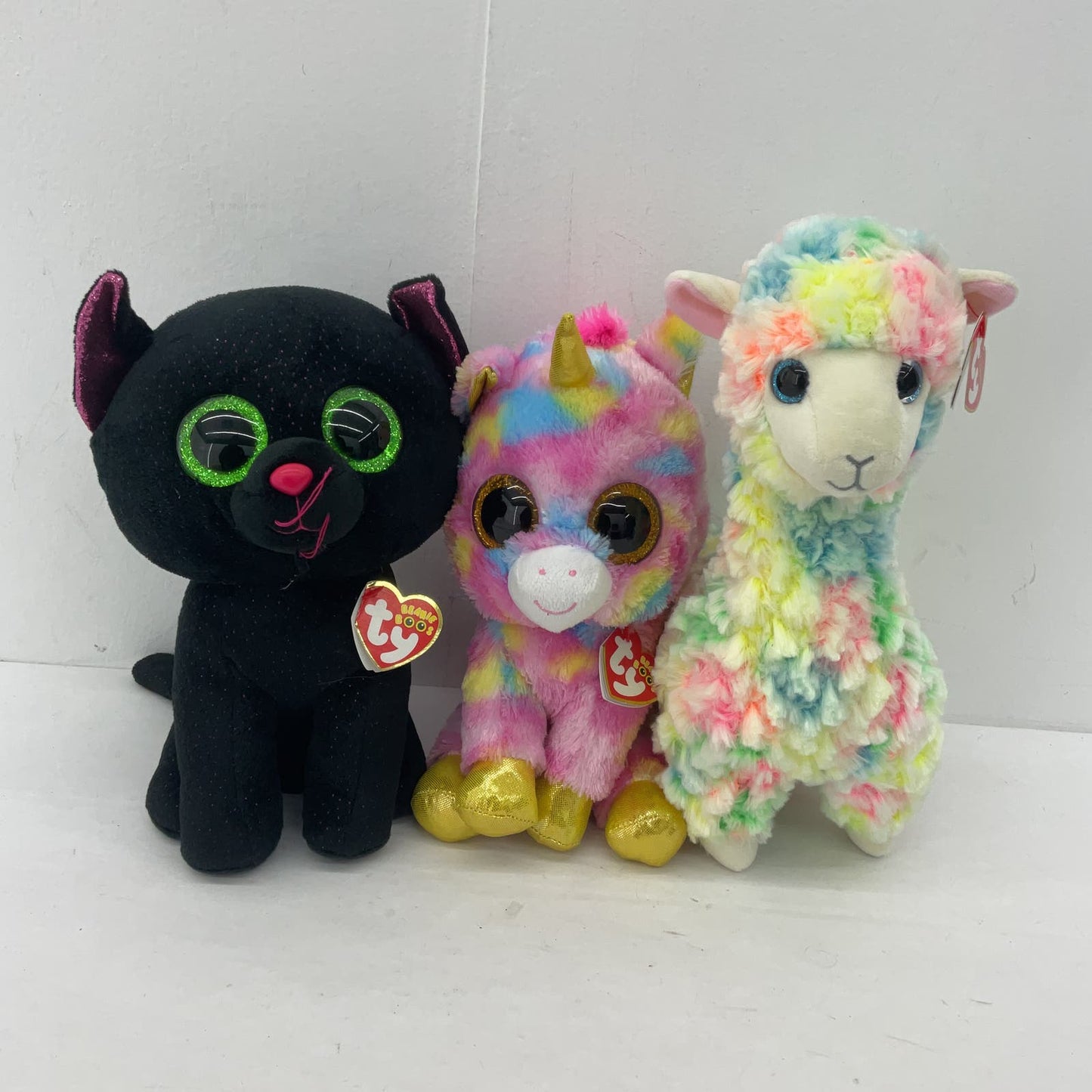 TY Beanie Boo Babies Stuffed Animals Cat Unicorn Sheep Plush Toys - Warehouse Toys