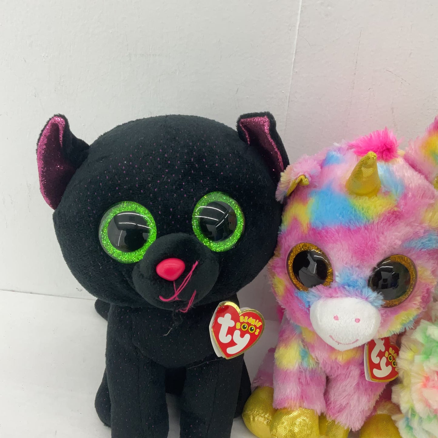 TY Beanie Boo Babies Stuffed Animals Cat Unicorn Sheep Plush Toys - Warehouse Toys