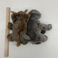 TY Brown Puppy Dog Woolly Mammoth Plush Dolls Toys Used - Warehouse Toys