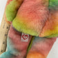 TY CUTE Beanie Babies Large Teddy Bear Plush Green Rainbow Stuffed Animals - Warehouse Toys