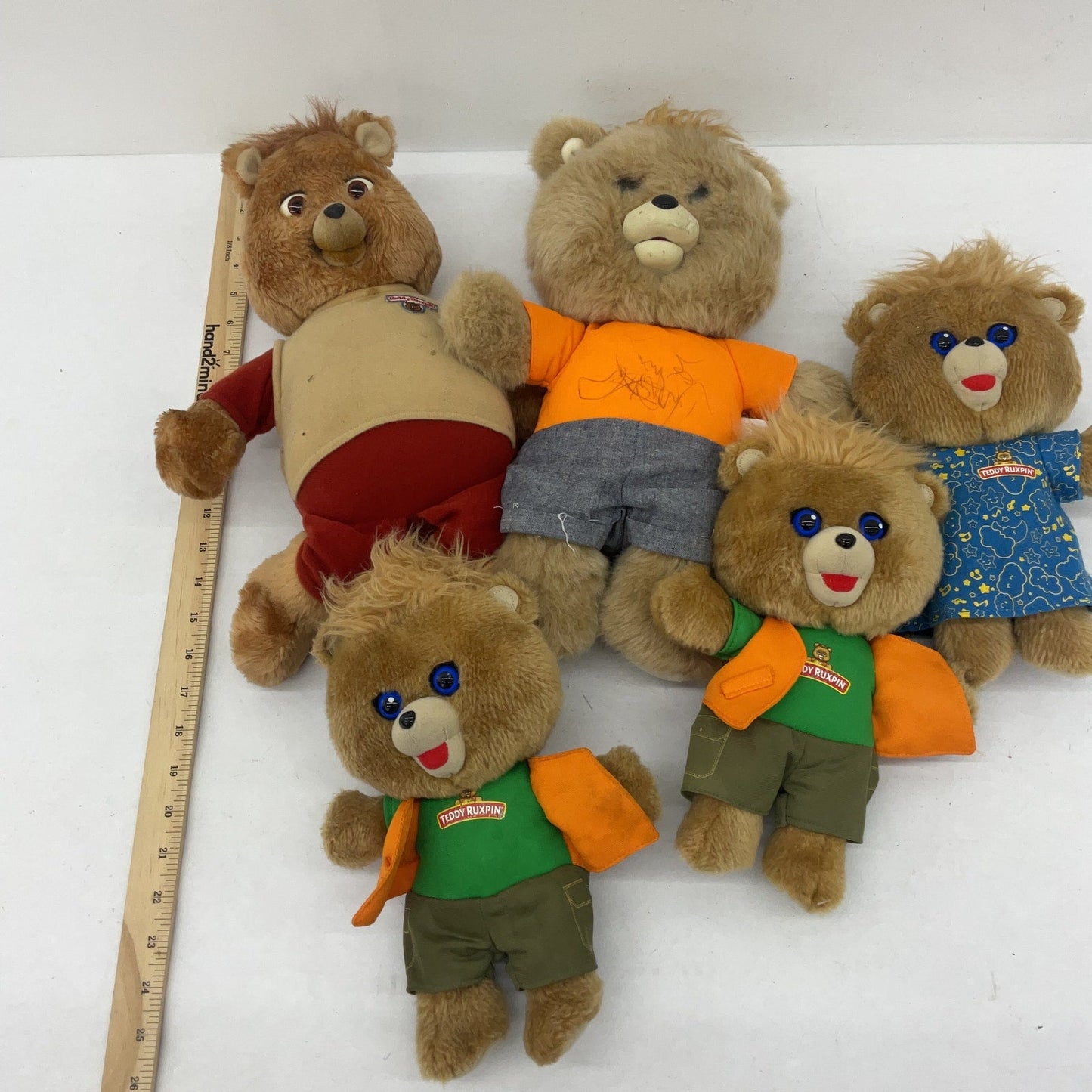 Untested AS IS LOT Teddy Ruxpin WOW Bear Play Dolls 5 lbs Storytelling Friend - Warehouse Toys