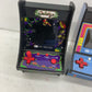 UNTESTED LOT 3 Mini Arcade Cabinets Slot Handheld Video Games Galaga Ms Pacman - Warehouse Toys