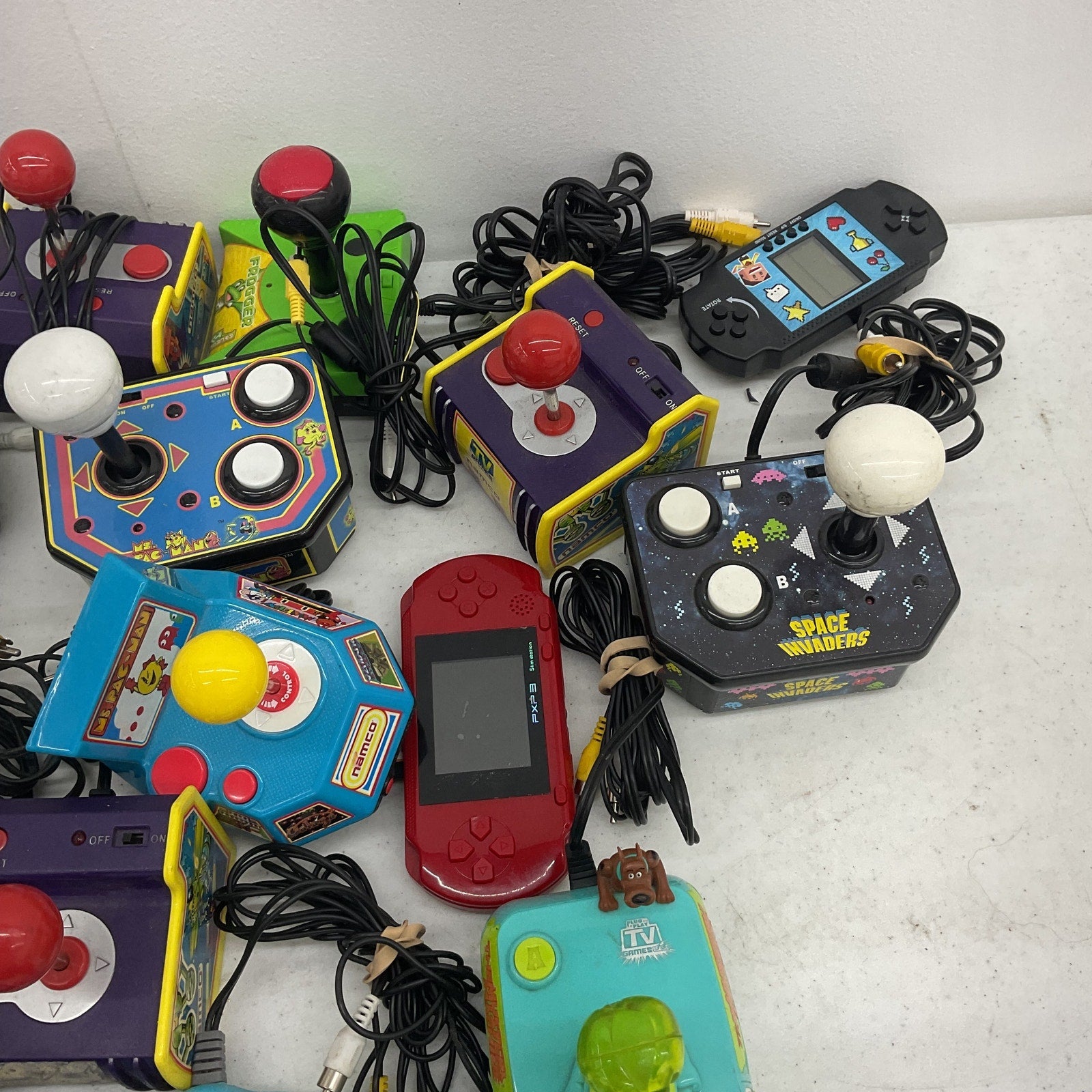 UNTESTED LOT TV Plug N Play Arcade Video Games Consoles Preowned 13 lbs Pacman - Warehouse Toys