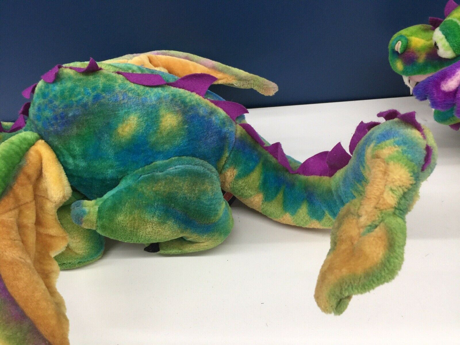 Green Winged Dragon Plush BIG good 30