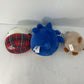 Used LOT 3 Squishmallow Character Animal Plush Dols Cow Sonic the Hedgehog - Warehouse Toys