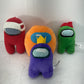 Used LOT Among Us Video Game Character Plush Dolls - Warehouse Toys