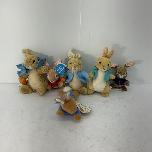 Used LOT Beatrix Potter Easter Peter Rabbit Cottontail Bunny Plush Character Toy - Warehouse Toys