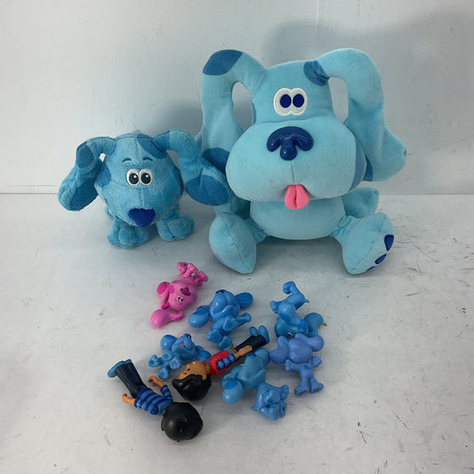 Used LOT Blue's Clues Blue Dog Stuffed Plush Dolls Toy Figures - Warehouse Toys