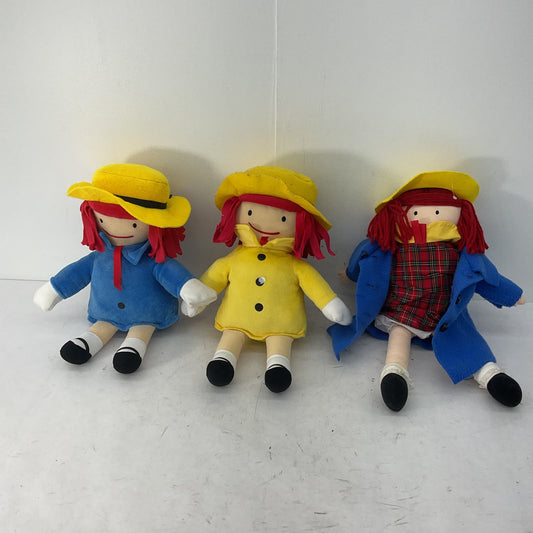 Used LOT Madeleine Storybook Character Plush Dolls Toys - Warehouse Toys