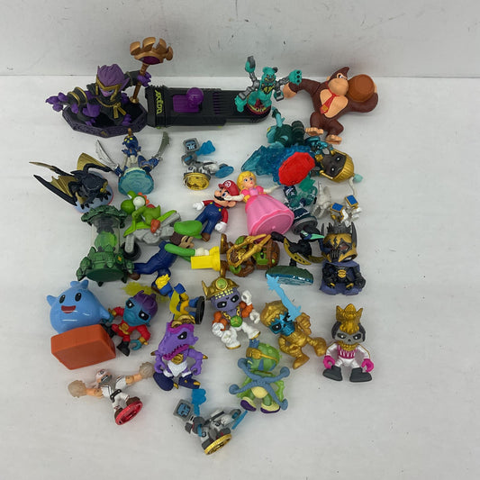 Used LOT Mixed Moose Treasure X Action Figures Super Mario Happy Meal Toys - Warehouse Toys