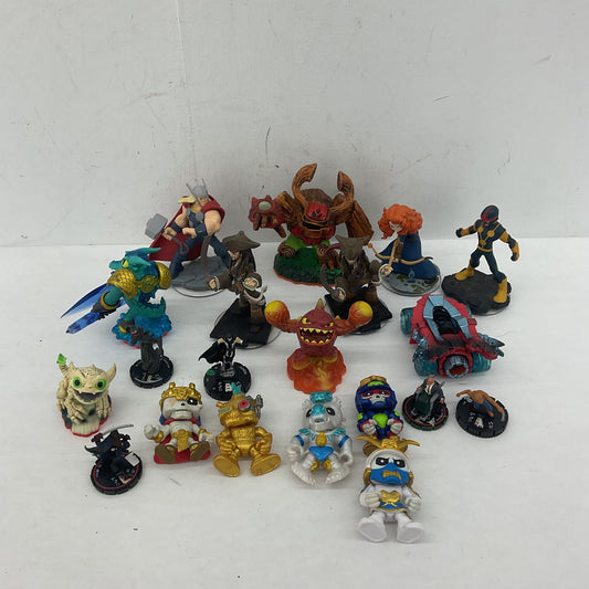 Used LOT Moose Treasure X & Skylanders Video Game Character Toy Action Figures - Warehouse Toys