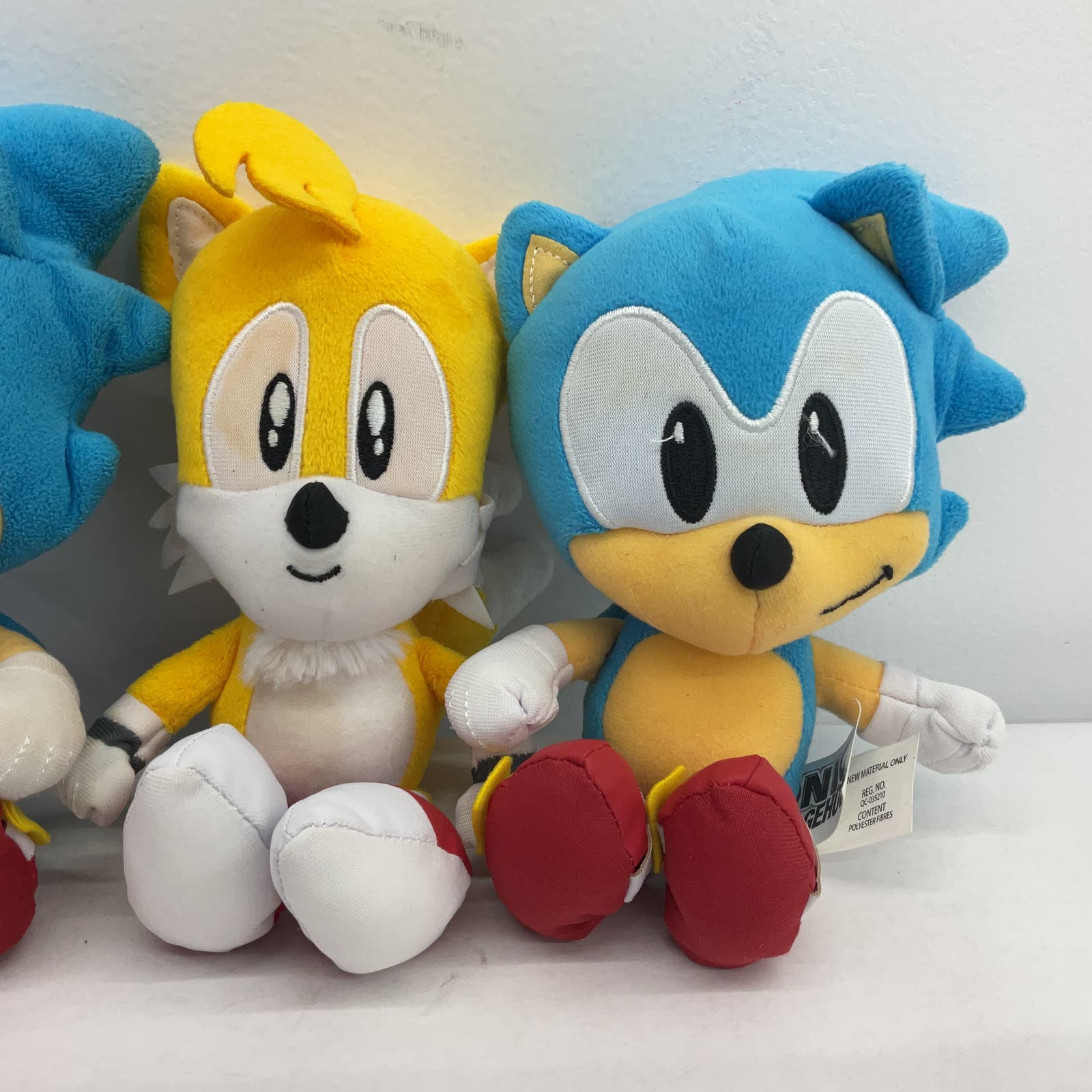 Used Mixed CUTE LOT Sega Sonic the Hedgehog Tails Character Plush Dolls Toys - Warehouse Toys